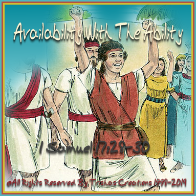 David, was young but ……. He was wise, his response to Eliab was a main key to his future, “David just turned away.” He didn’t act in an evil way, he simply walked away. 1 Samuel 17:30