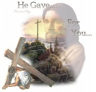 "For God so loved the world that he gave his only son, so that everyone who believes in him may not perish but may have eternal life." 