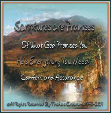 These Scriptures are Promises that God Offers for your Comfort and Assurance in YOUR Time of NEED!