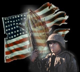 Flag-Praying Hands-Soldier Image