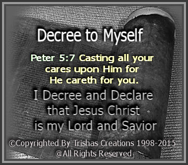 I Decree and Declare any and all unrighteousness to leave me alone, or any access to my life that pertains to anything which is not of God