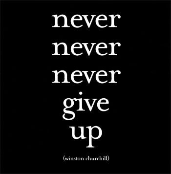 continuing to do something or to try to do something even though it is difficult or other people want you to stop