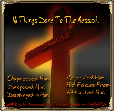 16 Things Done To The Messiah