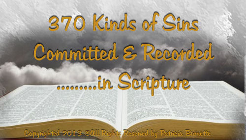 370 Kinds of Sins Committed