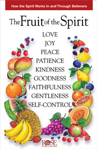 The fruit of the Spirit, as listed in Galatians 5:1, is love, joy, peace, patience, kindness, goodness, faithfulness, gentleness, and self-control.
