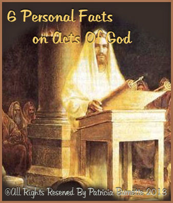 6 Personal Facts on Acts Of God
