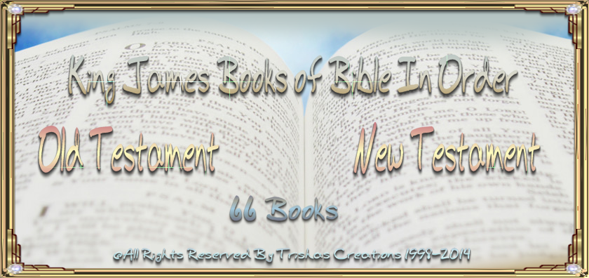 King James Books of Bible In Order
