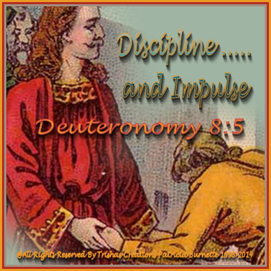 God disciplines us to. Being corrected by God through people and they could be family, friends, pastor, teachers etc