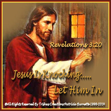 Jesus Is Knocking.....