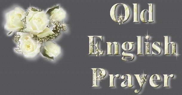 Old English Prayer