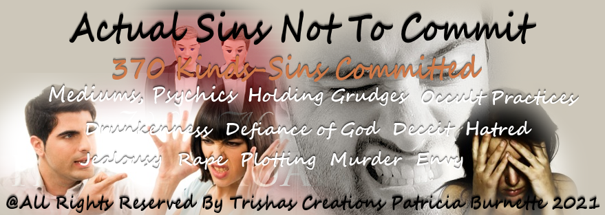 Actual Sins Not To Commit