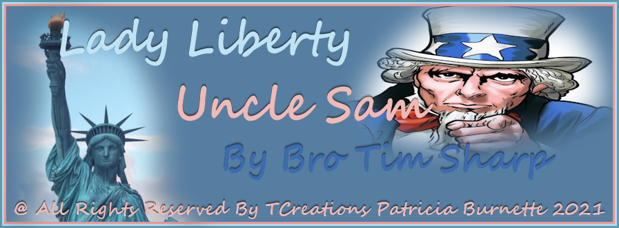 Lady Liberty Uncle Same Tim Sharp