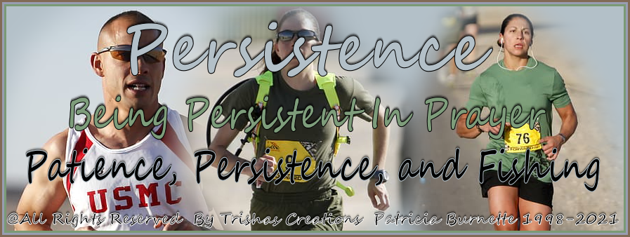 Being Persistent In Prayer